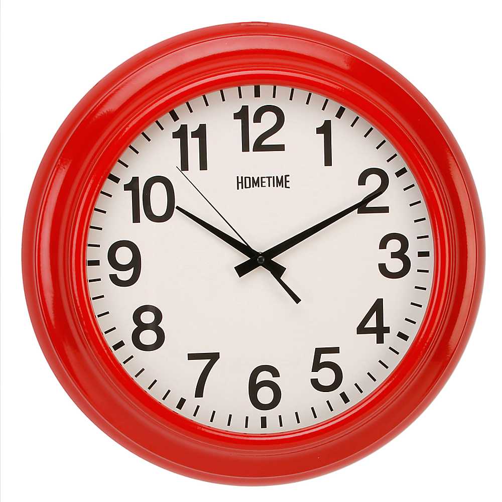 Red-Porthole-Wall-Clock~21W550FRSP