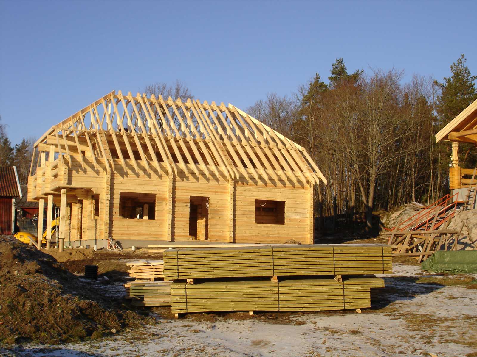 Timber-frame-house